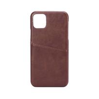 ONSALA Brown Mobile Cover with Card Pocket for iPhone 11 Pro Max