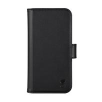 Gear Black Wallet, 3 Card Pockets, iPhone 12 / 12 Pro, 2-in-1 Magnetic Cover