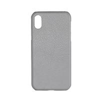 ONSALA COLLECTION Cover Leather Grey iPhone X/XS