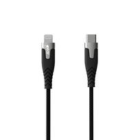Gear Cable PRO USB-C to Lightning C94 1.5m Black Kevlar cable and metal housing