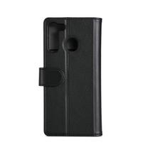 Gear Black Wallet with 3 Card Pockets for Samsung Galaxy A21
