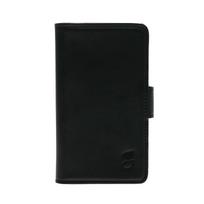 Gear Black Wallet with 2 Card Pockets for Samsung Galaxy S7 Edge