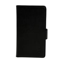 Gear black wallet with 2 card pockets, Samsung Galaxy S6 Edge