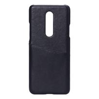 ONSALA Mobile Cover Black with Card Pocket OnePlus 8