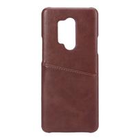ONSALA Brown Mobile Cover with Card Pocket for OnePlus 8 Pro