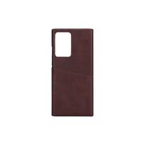 ONSALA Brown Mobile Cover with Card Pocket for Samsung Note 20 5G Ultra
