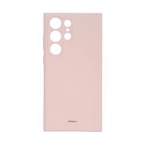 ONSALA Samsung S23 Ultra 5G Back Cover in Chalk Pink Silicone