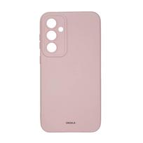 ONSALA Samsung S23 FE 5G Sil Touch Back Cover, Chalk Pink