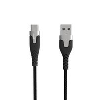 Gear Cable PRO USB-A to USB-C 2.0 1.5m Black Kevlar cable with metal housing