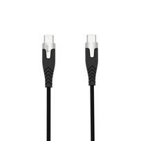 Gear Cable PRO USB-C to USB-C 2.0 1.5m Black Kevlar cable and metal housing