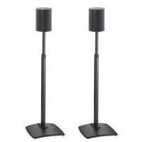 SANUS Adjustable Floor Stand for Sonos ERA 100 – Pair, Black