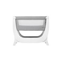 SHNUGGLE Bedside Crib in Dove Grey
