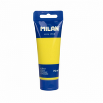 Akriliniai dažai geltonos sp. 75ml MILAN