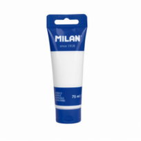 Akriliniai dažai baltos sp. 75ml MILAN