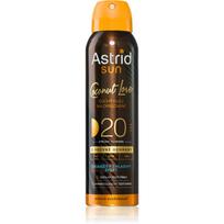 Astrid Sun Coconut Love sausasis aliejus nuo saulės SPF 20+ vidutinė apsauga nuo saulės 150 ml