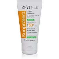 Revuele Sunprotect Oil Control apsauginis veido kremas riebiai odai SPF 50+ 50 ml
