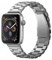Sidabrinės spalvos apyrankė Apple Watch 8 / 9 / 10 / 11 / SE / ULTRA (44 / 45 / 46 / 49 MM) "Spigen Modern"