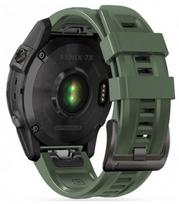 Žalia (Army) apyrankė Garmin Fenix 5 / 6 / 6 Pro / 7 / 8 / 8 Pro (47 mm) / E laikrodžiui "Tech-Protect Iconband"