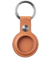 Rudas dėklas Apple Airtag "Tactical Airtag Beam Leather"