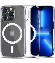 Skaidrus dėklas Apple iPhone 14 Pro Max telefonui "Tech-Protect Flexair Hybrid Magsafe"