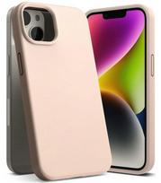 Rožinis dėklas Apple iPhone 14 Plus / 15 Plus telefonui "Ringke Silicone"