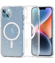 Skaidrus dėklas su blizgučiais Apple iPhone 13 / 14 telefonui "Tech-Protect Flexair Hybrid Magsafe"