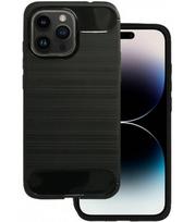 Juodas dėklas Apple iPhone 14 Pro Max telefonui "Carbon"