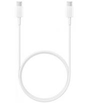 Originalus baltas Samsung Type-C - Type-C laidas 3A 100cm "EP-DA705BWE"