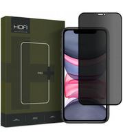 Juodas apsauginis stiklas Apple iPhone XR / 11 telefonui "HOFI Glass Pro+ Anti Spy"