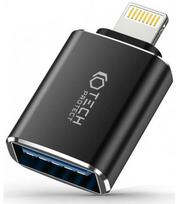 Juodas Lightning - USB OTG adapteris "Tech-Protect Ultraboost"