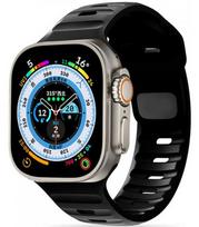 Juoda apyrankė Apple Watch 8 / 9 / 10 / 11 / SE / ULTRA (44 / 45 / 46 / 49 MM) "Tech-Protect Iconband Line"