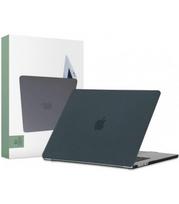 Matinis juodas dėklas Apple MacBook Air 15 M2 / M3 / M4 / 2023-2025 kompiuteriui "Tech-Protect Smartshell"