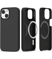 Juodas dėklas Apple iPhone 13 / 14 telefonui "Tech-Protect Silicone Magsafe"