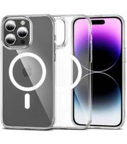 Skaidrus dėklas Apple iPhone 15 Pro telefonui "Tech-Protect Flexair Hybrid Magsafe"