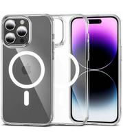 Skaidrus dėklas Apple iPhone 15 Pro Max telefonui "Tech-Protect Flexair Hybrid Magsafe"
