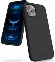 Dėklas Mercury Silicone Case Apple iPhone 15 juodas