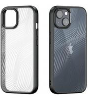 Juodas / skaidrus dėklas Apple iPhone 15 Plus telefonui "Dux Ducis Aimo"