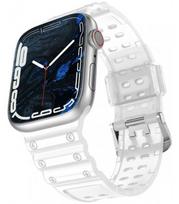 Skaidri apyrankė Apple Watch Ultra / SE / 8 / 7 / 6 / 5 / 4 (42 / 44 / 45 / 49 mm) laikrodžiams "Strap Triple Protection"