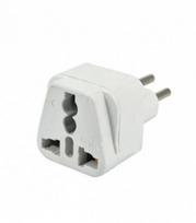 Įkrovimo adapteris USA/UK/CN-EUR baltas