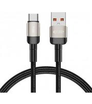 Pilkas (Titanium) USB - Type-C 100W / 5A 100cm laidas "Tech-Protect Ultraboost EVO"