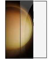 Juodas apsauginis grūdintas stiklas Samsung Galaxy S24 Ultra telefonui "Nillkin Amazing 2.5D CP+ Pro"