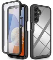 Juodas dėklas Samsung Galaxy A15 4G / 5G telefonui "Tech-protect Defense360"
