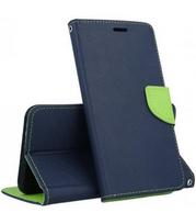 Mėlynas / žalias atverčiamas dėklas Samsung Galaxy S23 Ultra telefonui "Telone Fancy"