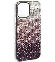 Raudonas dėklas su blizgučiais Apple iPhone 13 Pro Max telefonui "Tel Protect Diamond Case"