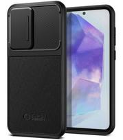 Juodas dėklas Samsung Galaxy A55 5G telefonui "Tech-Protect Velar Cam+"