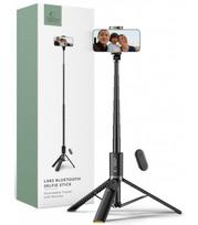 Juoda selfie - asmenukių lazka - trikojis "Tech-Protect L08S Bluetooth Selfie Stick Flexible Tripod"