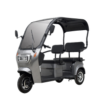 Elektrinis triratis mopedas motoroleris MQ su stogu 1000W  32AH 72V