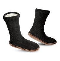 Neslystančios kojinės-šlepetės unisex Cotlig, juodos, 38-42