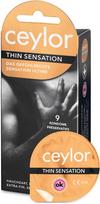 Ceylor Thin Sensation prezervatyvai (9 vnt.) - 9 vnt.