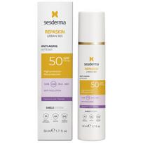 Sesderma Repaskin Urban 365 jauninantis veido kremas nuo saulės SPF 50, 50 ml